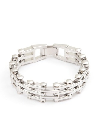 Matte Metal Chain Linked Bracelet