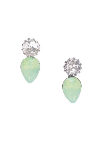 GEMSTONE DROP EARRING