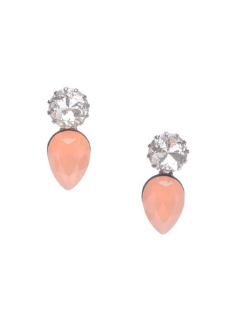 GEMSTONE DROP EARRING