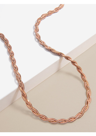 Braided Sparkle Necklace