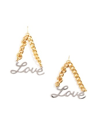 LOVE CHAIN EARRING