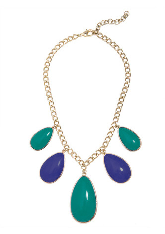 Let the Jewels Drop Necklace