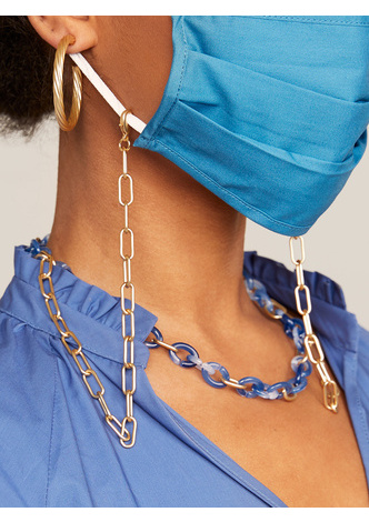 Matte Link Convertible Mask Chain