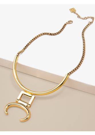 Horn Knocker Necklace