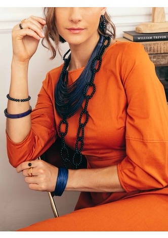 Layered Leather Rope Bracelet