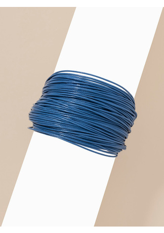 Layered Leather Rope Bracelet