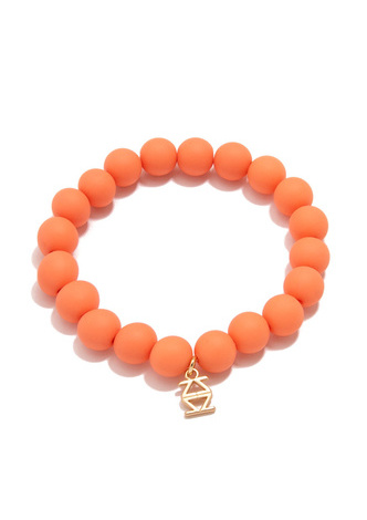 Matte Beaded Stretch Bracelet