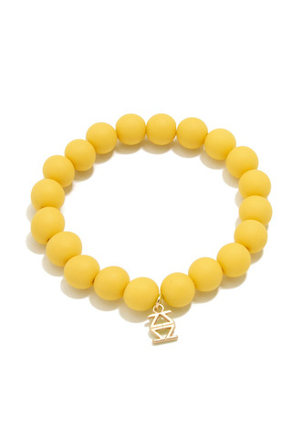 Matte Beaded Stretch Bracelet